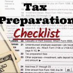 Tax Preparation Checklist